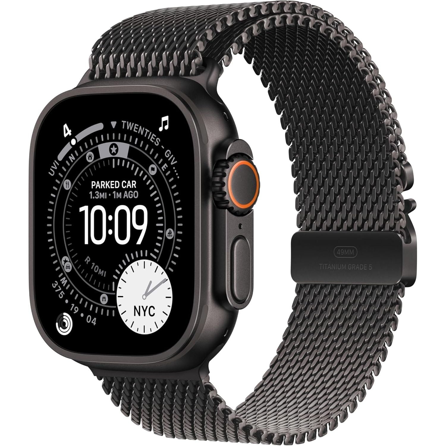 Buy Ecat Tech Ltd,Apple Watch Milanese Loop Band 49mm Black Large - Gadcet UK | UK | London | Scotland | Wales| Near Me | Cheap | Pay In 3 | Watch Bands
